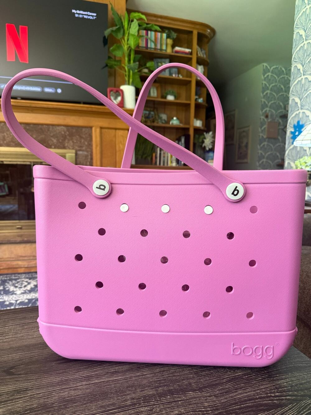 The Original Bogg Bag Large Raspberry Pink Tote